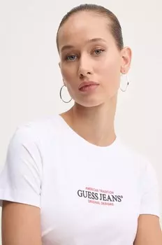 Футболка Guess Jeans, белый