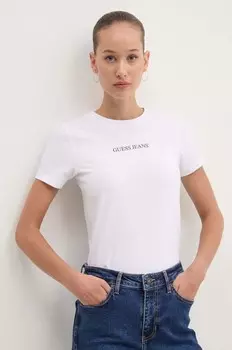 Футболка Guess Jeans, белый