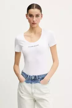 Футболка Guess Jeans, белый