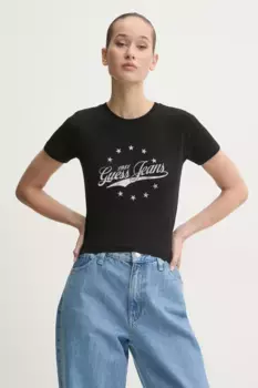 Футболка Guess Jeans, черный