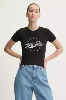 Футболка Guess Jeans, черный