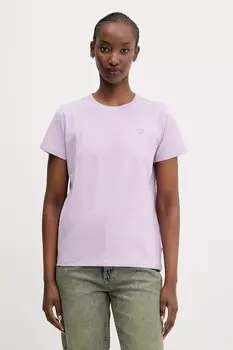 Футболка Guess Jeans, фиолетовый