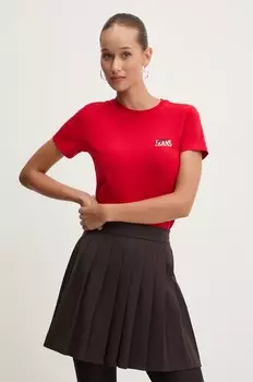 Футболка Guess Jeans, красный