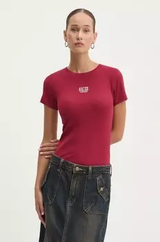 Футболка Guess Jeans, красный
