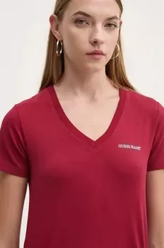 Футболка Guess Jeans, красный