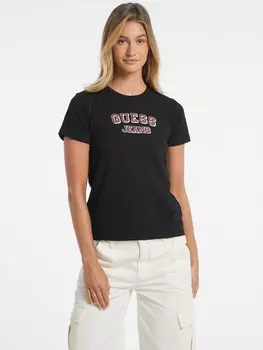 Футболка Guess Jeans Regular Fit, черный