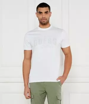 Футболка Guess Jeans Regular Fit с логотипом, белый
