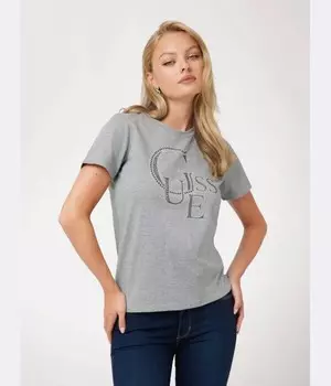 Футболка Guess Jeans Regular Fit, серый