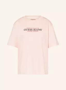Футболка Guess Jeans, розовый