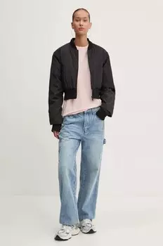 Футболка Guess Jeans, розовый