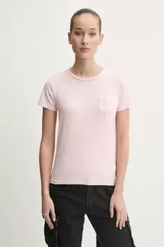 Футболка Guess Jeans, розовый