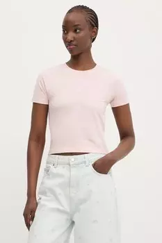 Футболка Guess Jeans, розовый