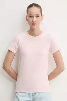 Футболка Guess Jeans, розовый