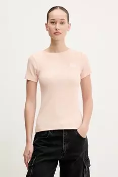 Футболка Guess Jeans, розовый