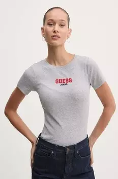 Футболка Guess Jeans, серый