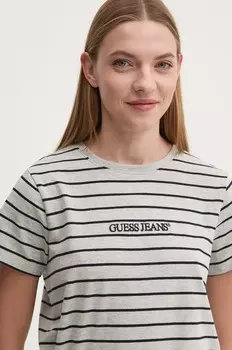 Футболка Guess Jeans, серый