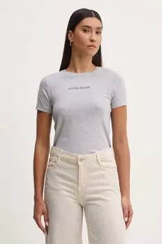 Футболка Guess Jeans, серый
