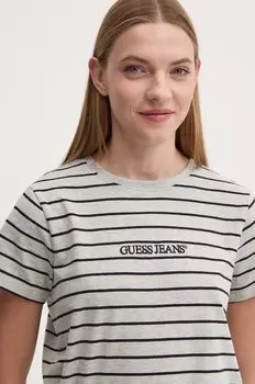Футболка Guess Jeans, серый