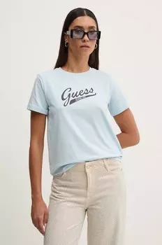 Футболка Guess Jeans, синий