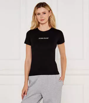 Футболка Guess Jeans Slim Fit, черный