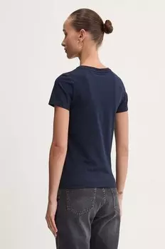 Футболка Guess Jeans, темно-синий