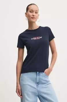 Футболка Guess Jeans, темно-синий