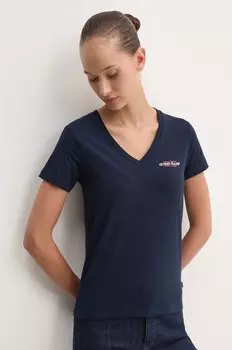 Футболка Guess Jeans, темно-синий