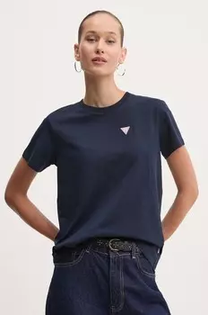 Футболка Guess Jeans, темно-синий