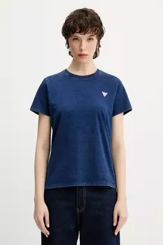 Футболка Guess Jeans, темно-синий