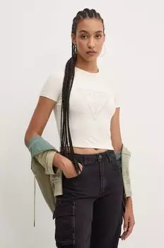 Футболка Guess Originals, бежевый