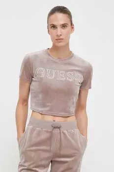 Футболка Guess, розовый