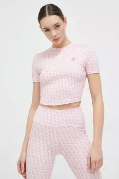 Футболка Guess, розовый