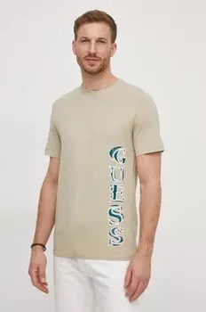 Футболка Guess, зеленый