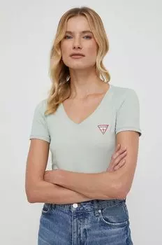 Футболка Guess, зеленый