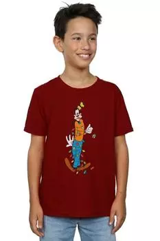 Футболка «Гуфи с рождественскими огнями» Disney, красный