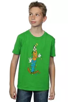 Футболка «Гуфи с рождественскими огнями» Disney, зеленый