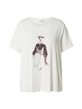 Футболка Guido Maria Kretschmer Curvy Shirt Eliza, белый