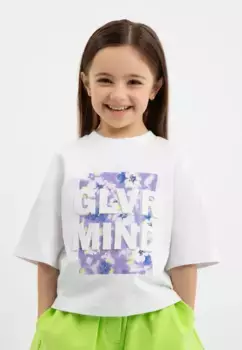 Футболка Gulliver с круглым вырезом, белый