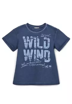 Футболка Gulliver, синий/голубой