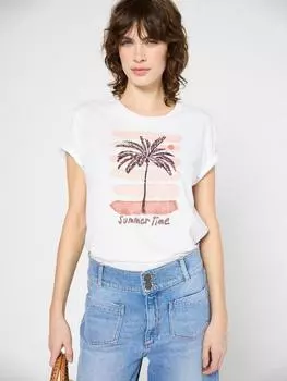 Футболка gwenaelle Gerard Darel, экрю