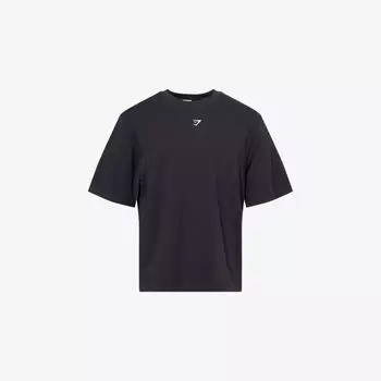 Футболка Gymshark боксерская хлопковая, черный