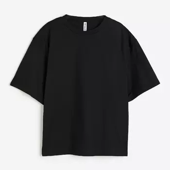 Футболка H&M Box, черный