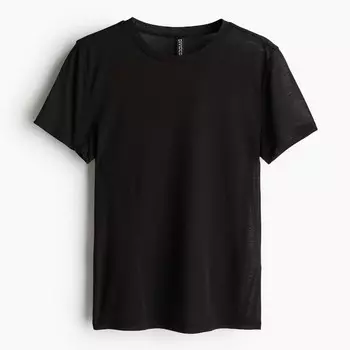 Футболка H&M Fitted, черный