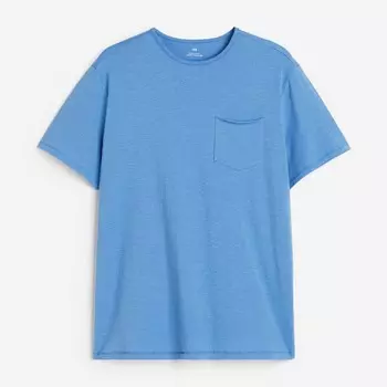 Футболка H&M Regular Fit, синий
