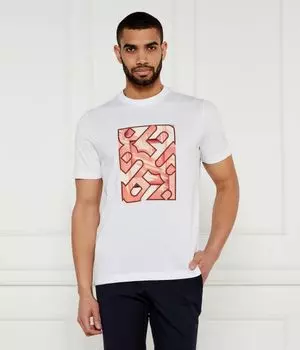 Футболка h-taut 81 Regular fit Boss, белый