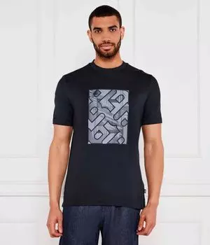 Футболка h-taut 81 Regular fit Boss, синий