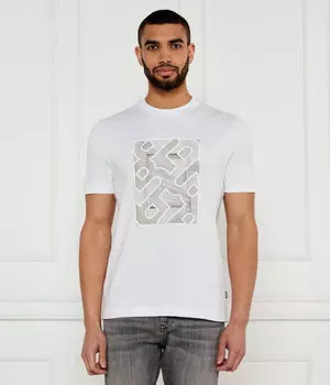 Футболка h-taut 81 Regular fit Boss, белый