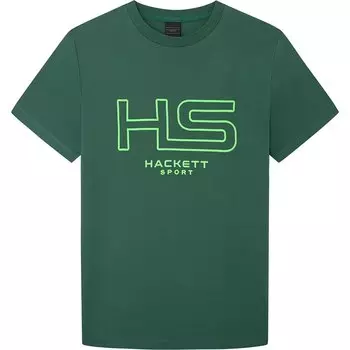 Футболка Hackett Hs Logo, зеленый