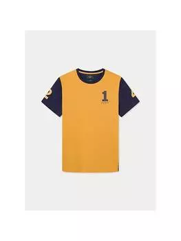 Футболка Hackett London, цвет golden