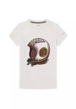 Футболка Hackett London, кремовый